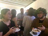 Jenny Bellik and another student